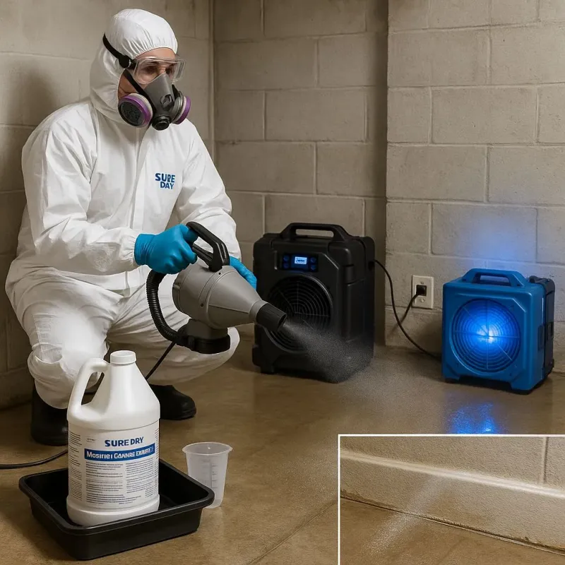 Sanitization and Odor Removal process in Pearl Beach, MI