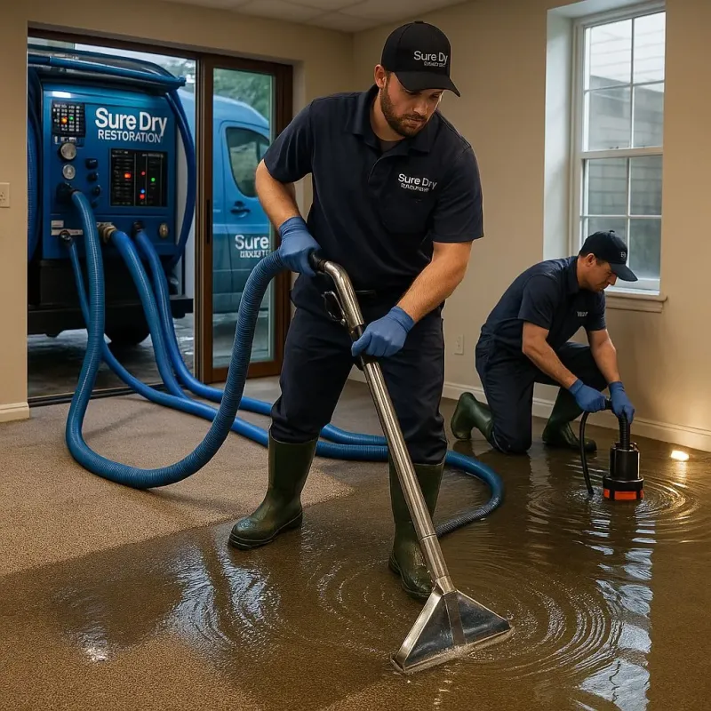 Water Extraction and Removal process in Pearl Beach, MI